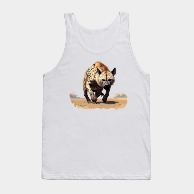 hyena Tank Top by piratesnow